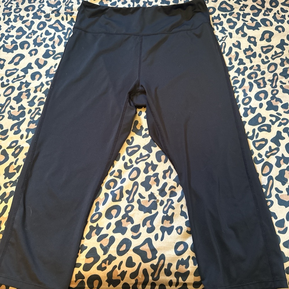 black camel crown skinny leggings